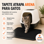Tapete Atrapa Arena para Gatos/AliExpress
