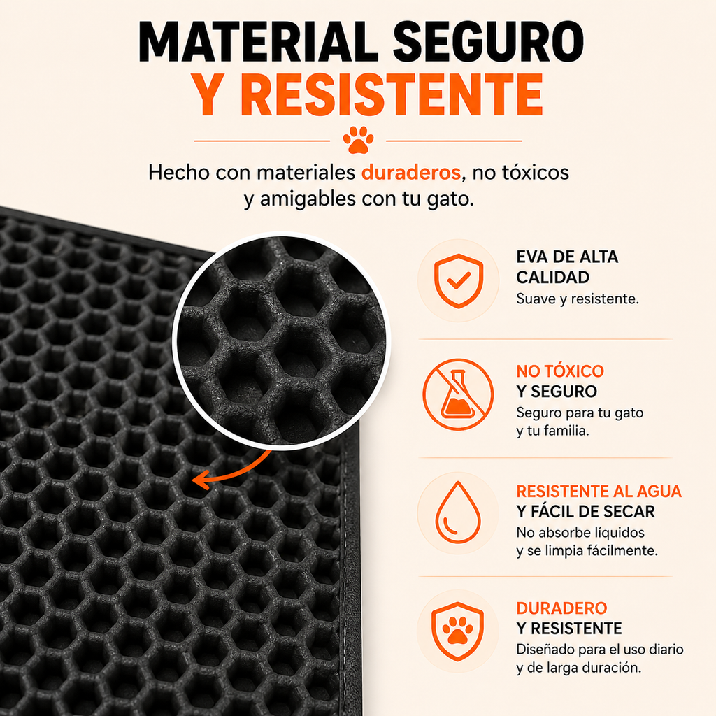 Tapete Atrapa Arena para Gatos/AliExpress